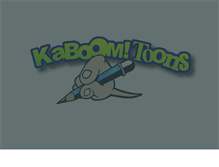 Tablet Screenshot of kaboomtoons.com.au